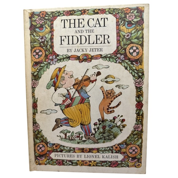 Other - Jacky Jeter The Cat And The Fiddler 1968 Vintage Hardcover Book Good‎ Cond.